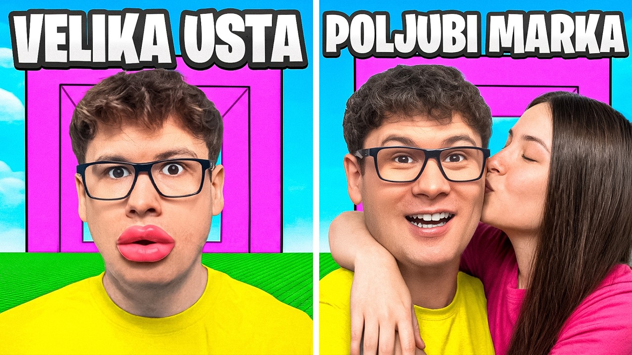 URADI OGROMNA USTA ILI POLJUBI SARU