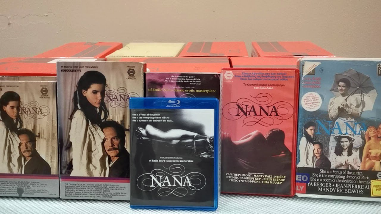 1983 MGM/UA "Nana" film physical media collection