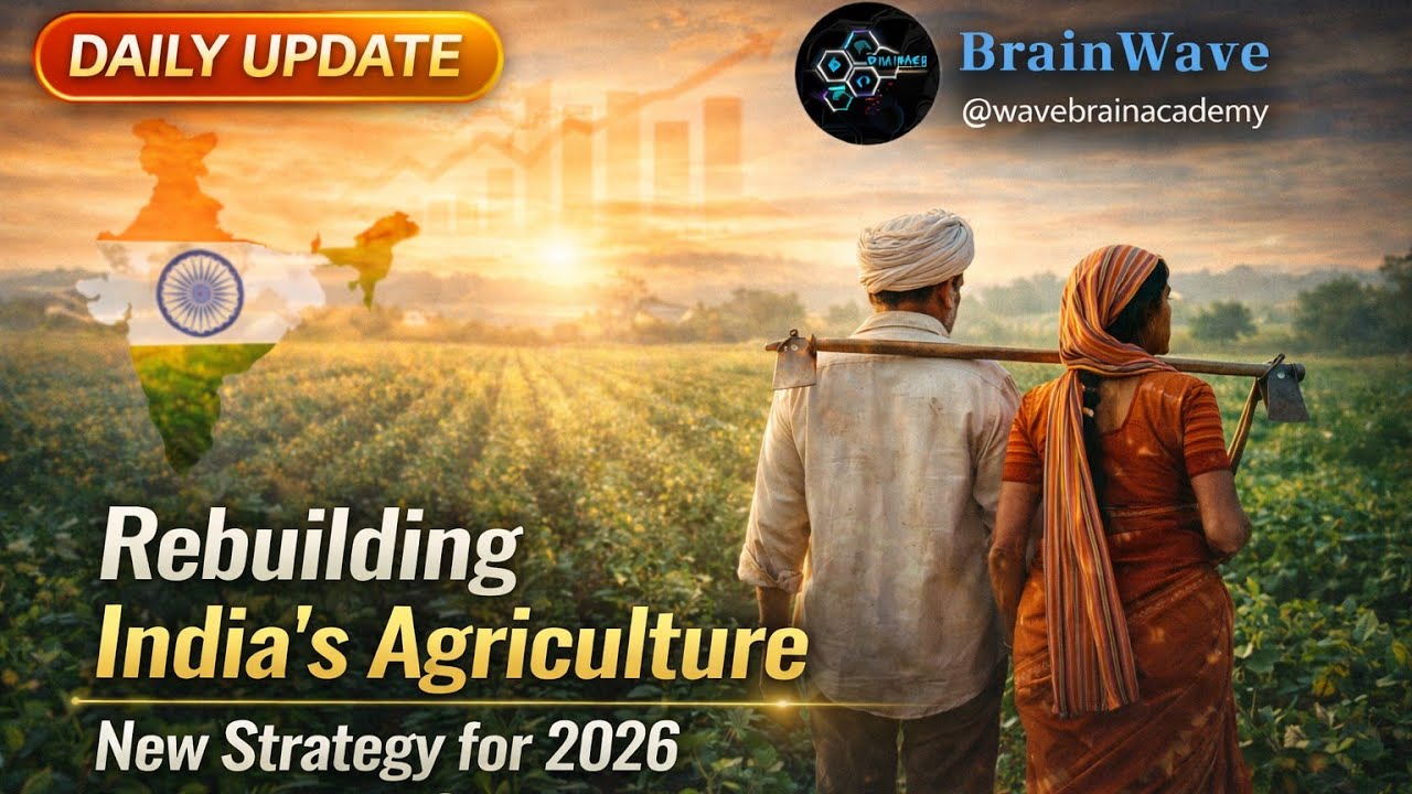 Rebuilding India’s Agriculture: New Strategy for 2026 Resilience & Growth