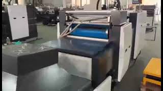 SJUV-760 Automatic Feeding Spot UV Coating Machine