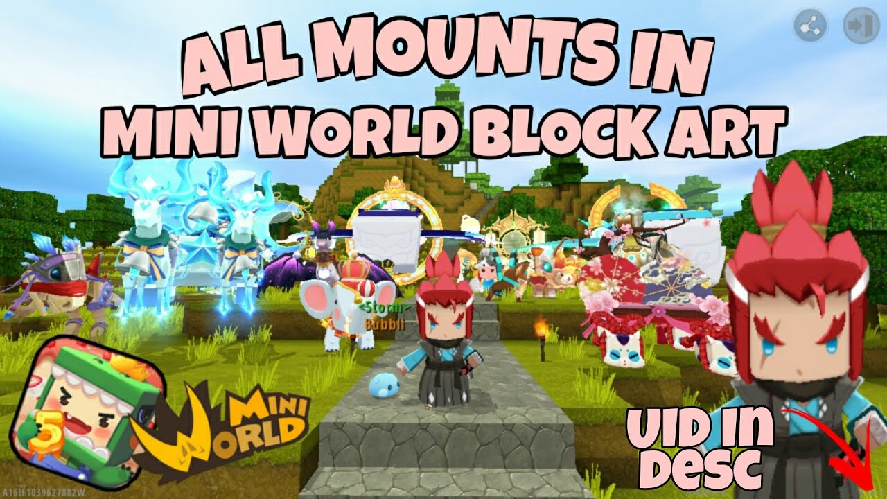 Download Mini World: Block Art on PC with MEmu