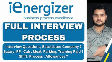 iEnergizer Interview Process | iEnergizer Interview | iEnergizer | Interview rounds in iEnergizer