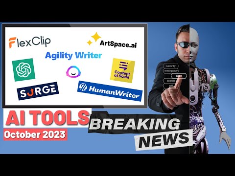 AI Tools BREAKING NEWS: Stay Up To Date! (October 2023)