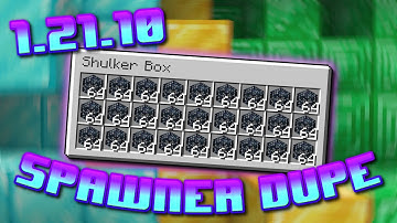 Minecraft Java 1.21.10 Multiplayer Spawner Dupe Glitch! (Works On Servers!)