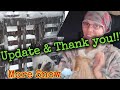 Health update  more snow  thank you friendsmartinmidlifemisadventures winter2024