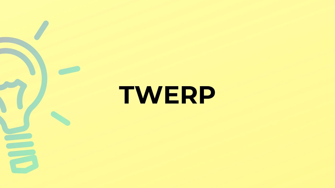 What is the meaning of the word TWERP?