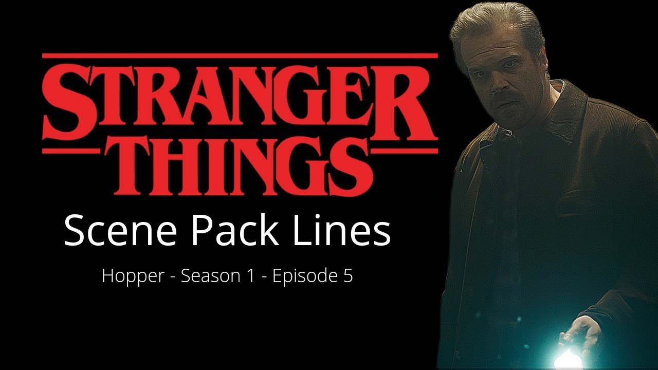 Scene pack Hopper - Season 1 - Episode 5 - Audio - Lines