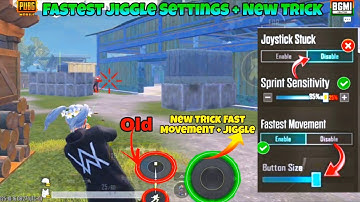 ✅ 🔥 Joystick Fast Movement in BGMI/PUBG | Fastest Joystick Settings + Pro Tricks |BGMI Joystick Size