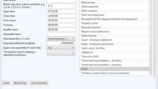 An introduction into Payroll Robot Calculation rules in Free Accounting Software.