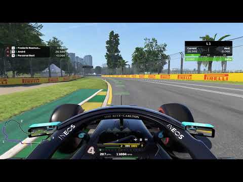 F1 2020 - Australia - Melbourne - time trial hotlap - 1:20.297