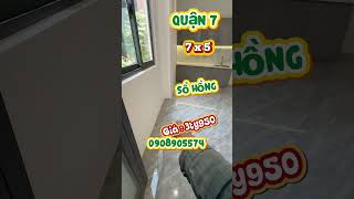 Quận 7 👉7 x5 m 👉1lâu + 2pn 2wc giá 3ty950 TL sổ hồng ☎️0908905574