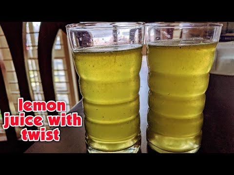 healthy-drink-recipe-||-special-lemon-drink-||-welcome-drink-recipe-||-ladies-dunia