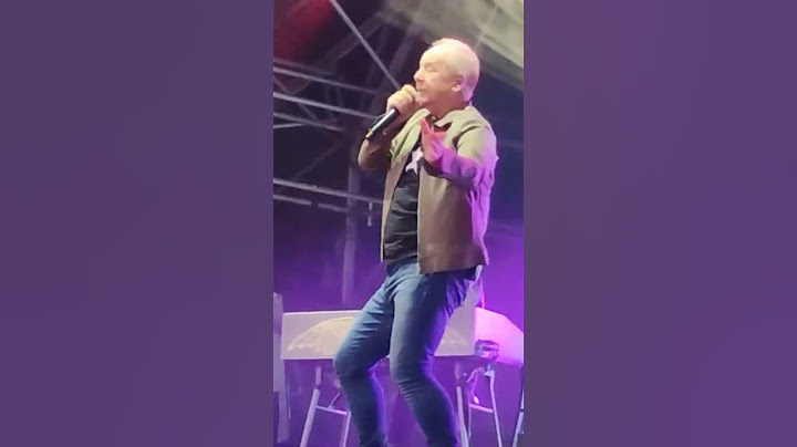Simple minds at Southampton Guildhall square 1/7/25