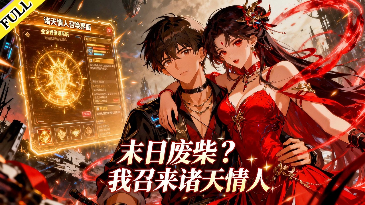 【FULL】《末日廢柴？我召來諸天情人屠喪屍》完整版！末日喪屍免疫熱武器，人類覺醒節氣之力。小夥抽中最弱節氣【七夕】。絕境之中，系統激活——突破境界，召喚諸天情人！屍潮圍城，他帶着美女殺穿末日。#動漫