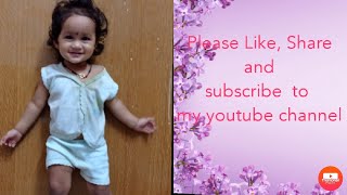 Aradhya Is Walking Wearing Saree With Her Little Steps.