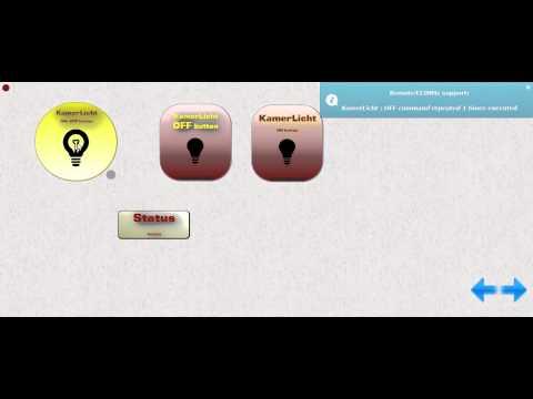 DAL remote433MHz support Buttons click