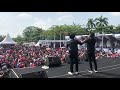 Ariel Noah (Jigo) dangdutan di Pesta Rakyat Sungai Liat 2018