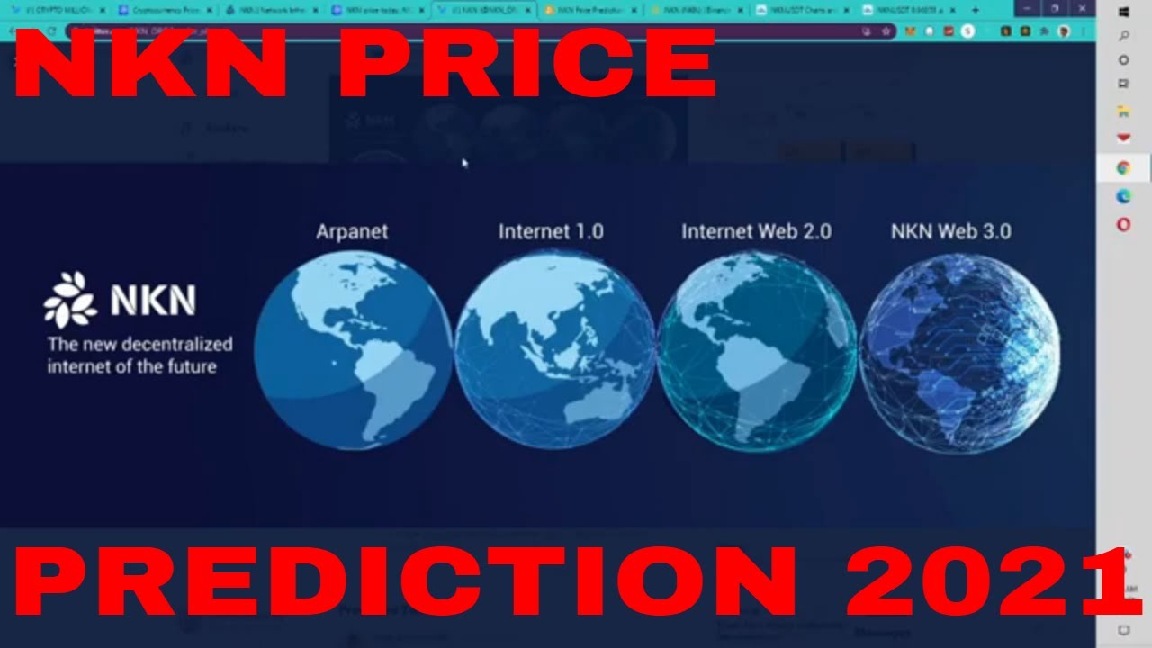 NKN Price Prediction 2021 NKN Crypto Coin Price Forecast Coinbase Listing  News Today All Time High - YouTube