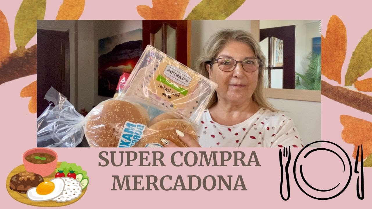 🛒 SUPER COMPRA EN MERCADONA / ALIMENTACION Y ALGO MAS 🛒