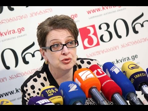 11.03.2015 ნინო გვენეტაძის პრესკონფერენცია - პორტალ \"კვირას\" პრესკლუბი