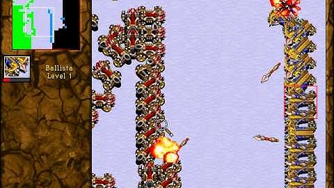 Warcraft 2 Retro RTS – Custom Map Catapult Challenge