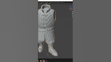 Reversed Solidify modifier in Blender! #blender #guide #tutorial