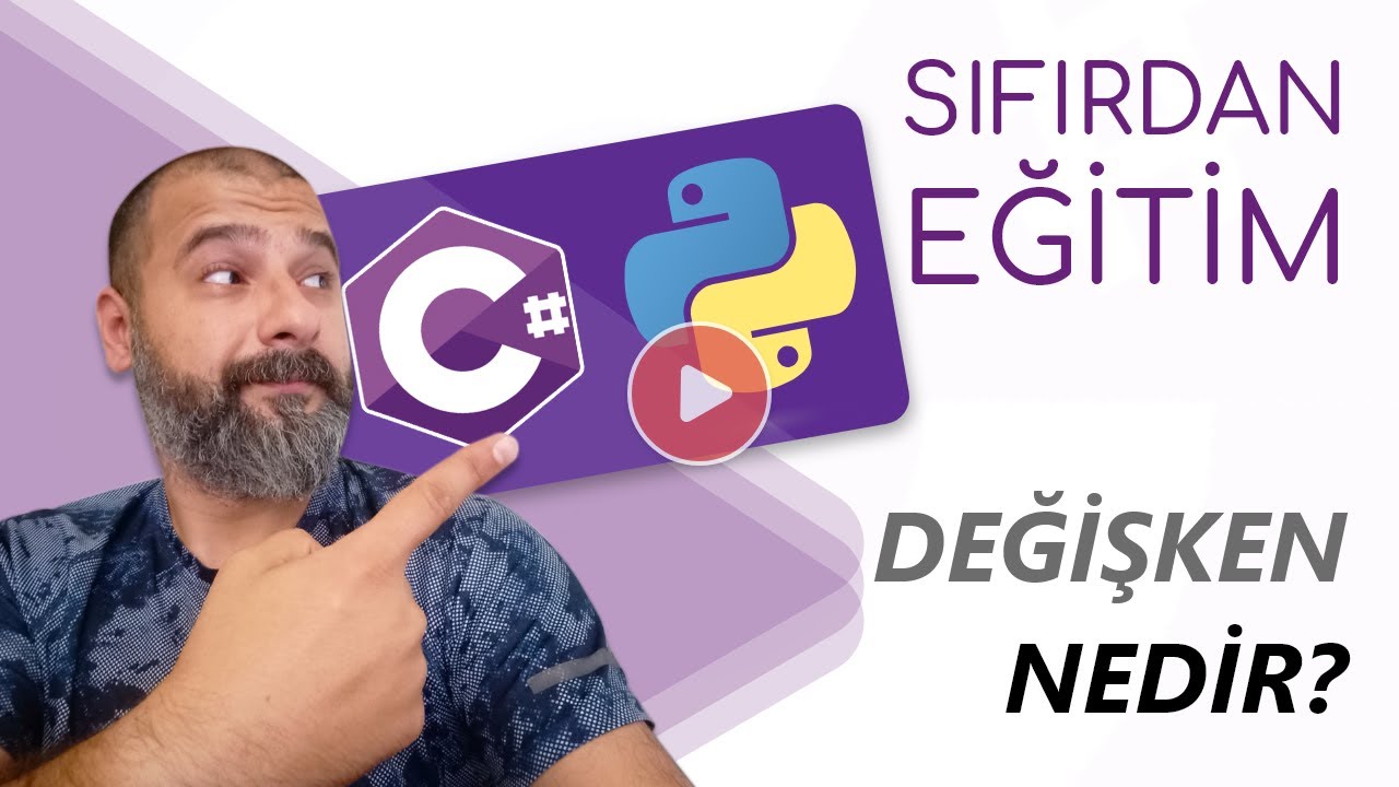 ️ 4 - Python ve C# Örnekleri ile Değişken Nedir? - YouTube
