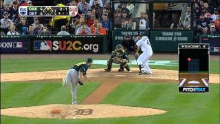 2013/10/08 Tigers take lead in seventh