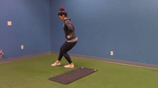 BENT KNEE TOE TAPS