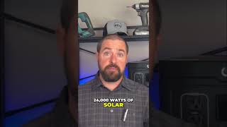 INSANE Home Backup Power: Solar Input &amp; Output EXPLAINED! #shorts
