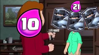 Counter 3 MegaKnight Combo With 10 Elixir