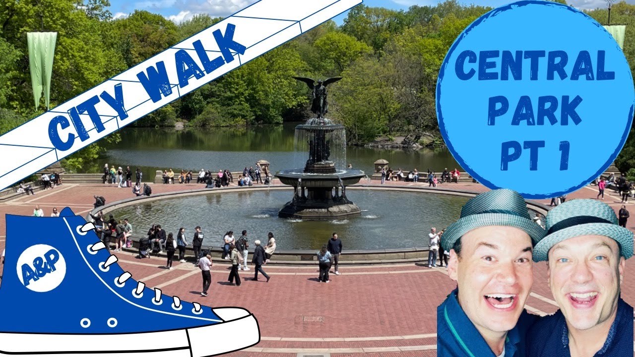 Central Park Pt 1 - The Highlights! - Live walking tour with commentary ...