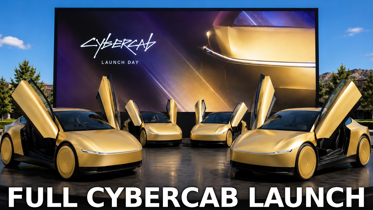 Tesla Cybercab Robotaxi: Exciting New Launch Event Update! – Video