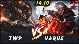 TheWanderingPro - Yasuo vs Varus MID Patch 14.10 - Grandmaster Yasuo Gameplay