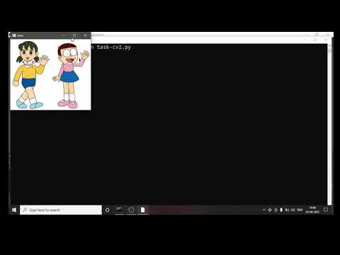Swap operation using OpenCV-Python