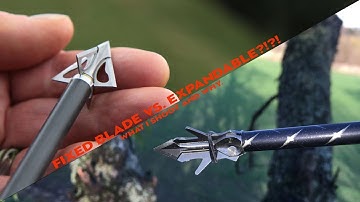 Broadheads-Fixed Blade vs. Expandable