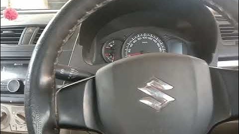 maruthi swift air bag removing