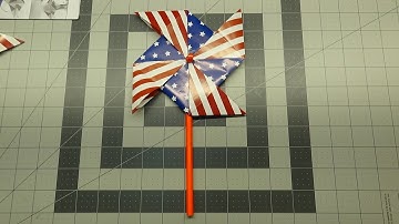 Origami Pinwheel