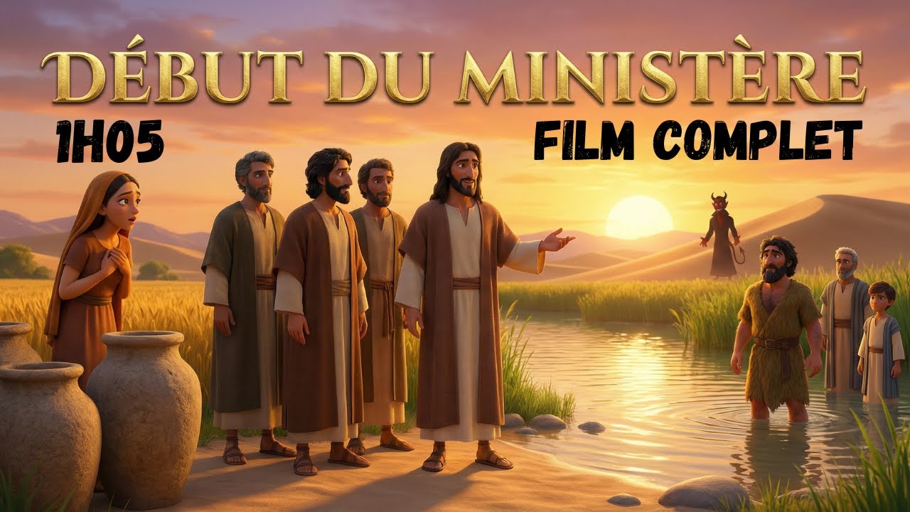 DÉBUT DU MINISTÈRE 📜 FILM COMPLET 🙏  IA ANIMATION 4K