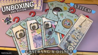 Casebang x Disney Stitch Haul!💙 @CaseBang_official Phone Accessories ✨