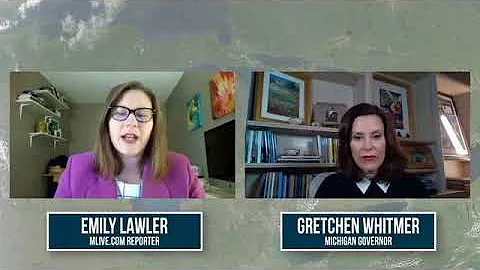 Governor Gretchen Whitmer answers questions about coronavirus restrictions in Michigan