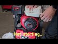 Petrol pressure washer starting issues  solved