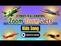 Zoom Zoom Jets Fighter Jet Song For Kids JF 17 Rafale Raptor Sukhoi Kids Songs Rhymes mp3