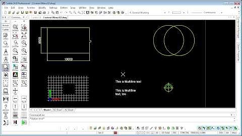 Context Sensitive Menu 01 in Caddie - AutoCAD Architecture compatible DWG CAD software