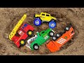 Fire Trucks, Dump Trucks Vehicles Sand Car Wash Toys