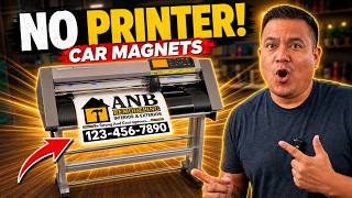 Is it possible to Make Car Magnets Without Printing? | Cut & Apply Vinyl