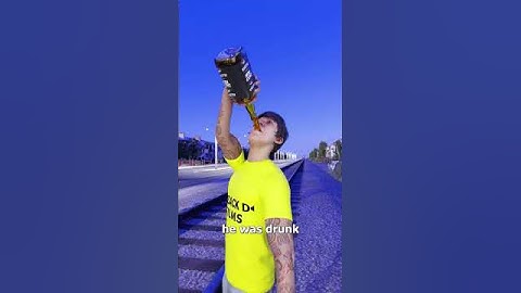 He Fell Asleep On The Train Tracks 😱