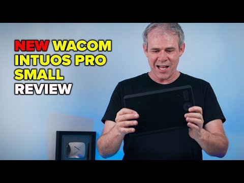 NEW WACOM intuos pro SMALL tablet REVIEW