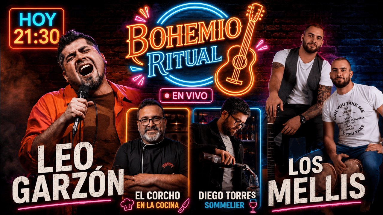 🎶 Bohemio Ritual EN VIVO | Leo Garzón, Los Mellis, Diego Torres y El Corcho 🍷