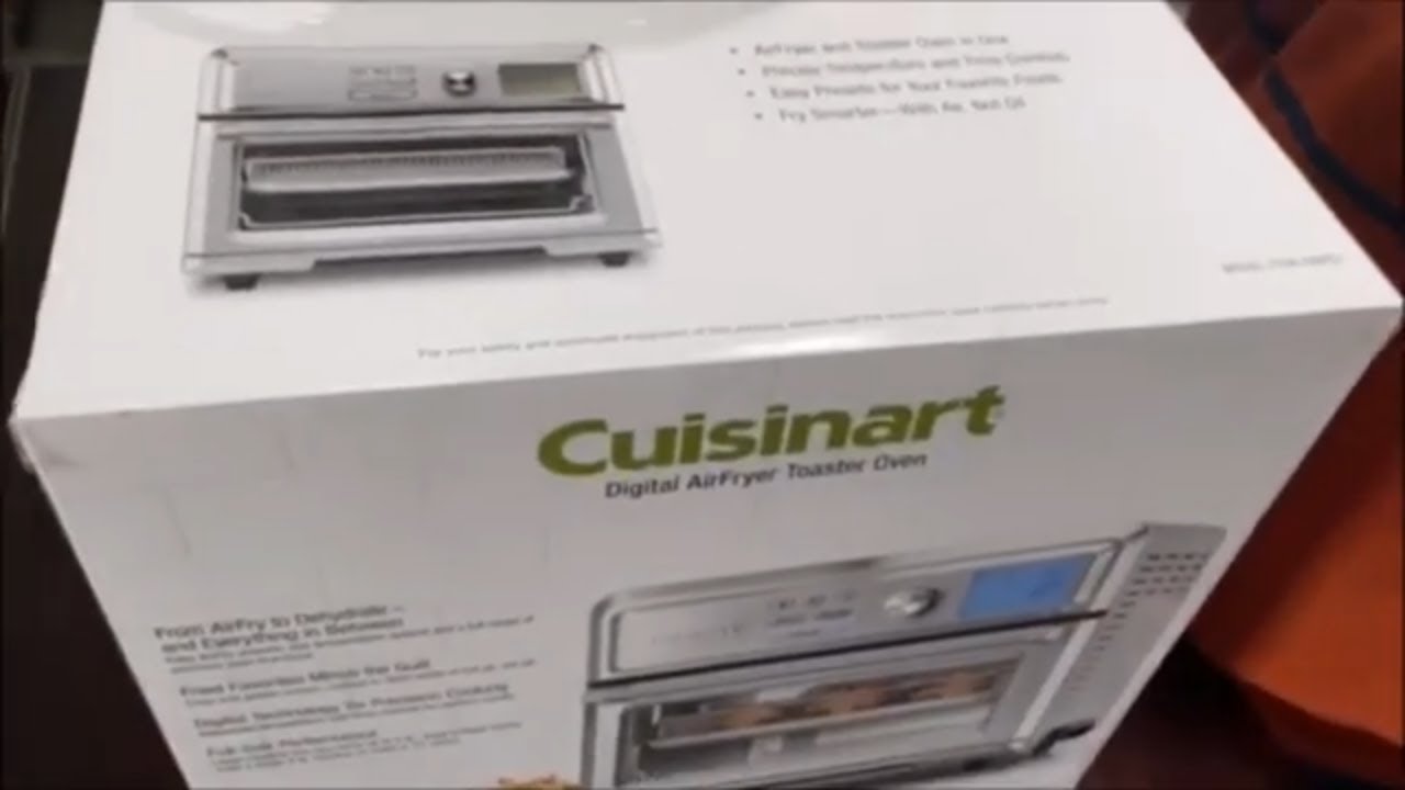 Unboxing Airfryer Cuisinart YouTube